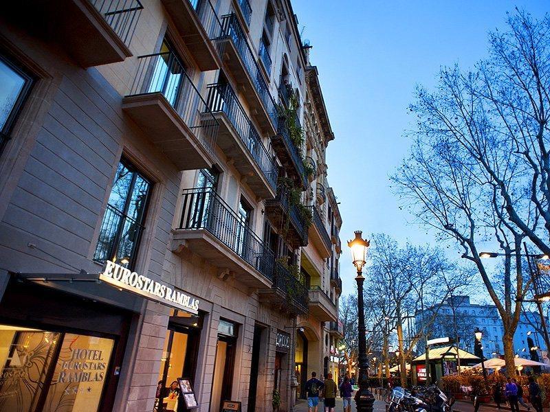 엑세 람블라 보케리아 호텔 바르셀로나 외부 사진